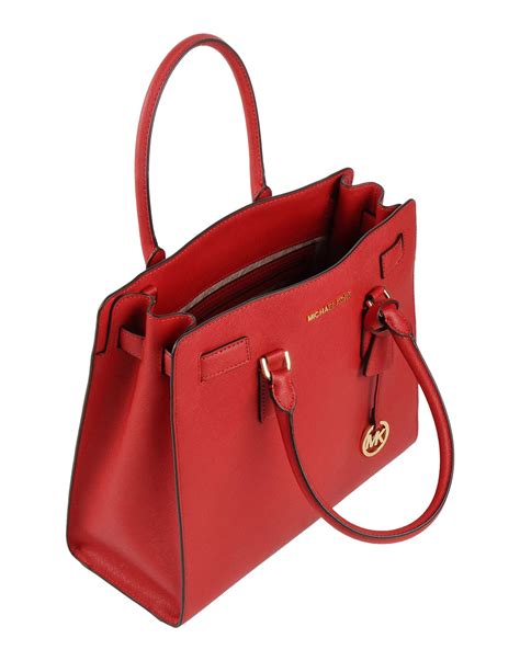 red and white michael kors purse|Michael Kors red purses handbags.